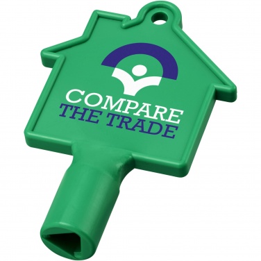 Logo trade corporate gift photo of: Maximilian house-shaped utility key