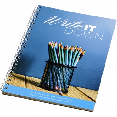 Logotrade promotional merchandise image of: Desk-Mate® A5 spiral notebook