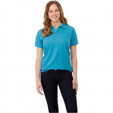 Logo trade advertising product photo of: Beryl short sleeve women's organic recycled polo