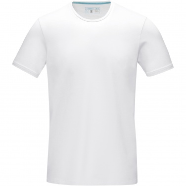 Logo trade promotional products image of: Balfour short sleeve men's organic t-shirt