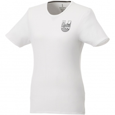 Logotrade promotional giveaway image of: Balfour short sleeve women's organic t-shirt
