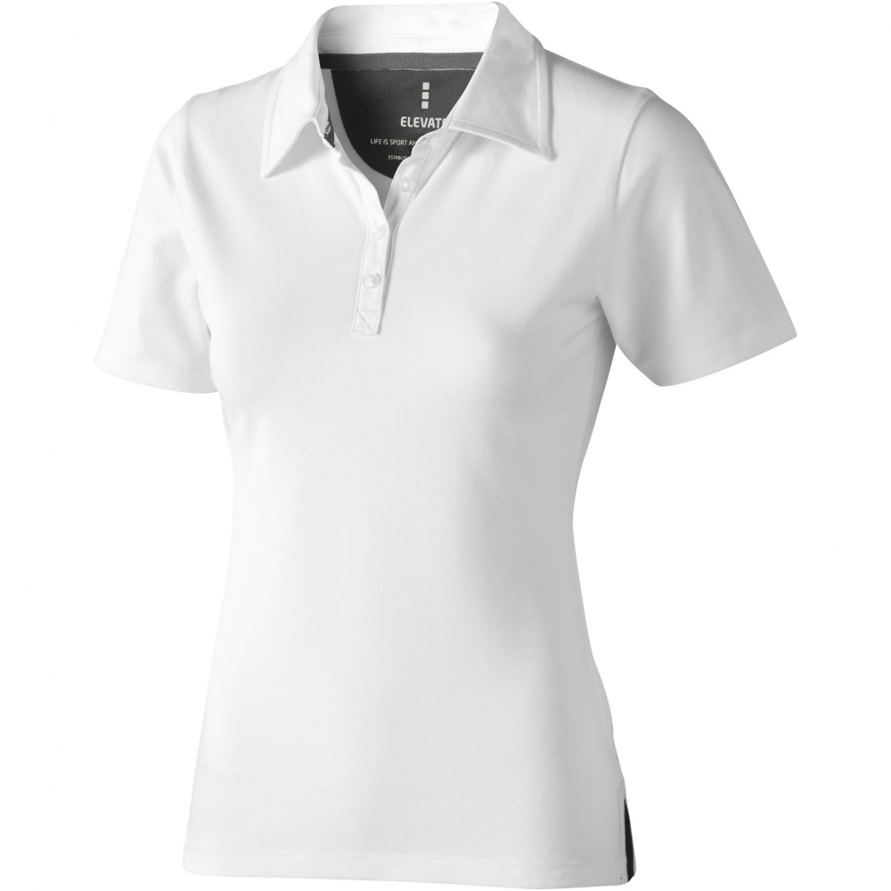 Logo trade promotional merchandise photo of: Markham short sleeve women's stretch polo