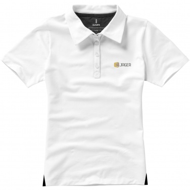 Logo trade corporate gifts picture of: Markham short sleeve women's stretch polo