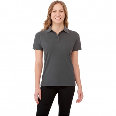 Logo trade advertising products image of: Helios short sleeve women's polo