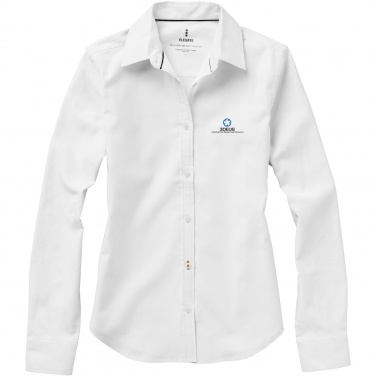 Logo trade business gifts image of: Vaillant long sleeve women's oxford shirt