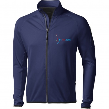 Logo trade corporate gifts image of: Mani men's performance full zip fleece jacket