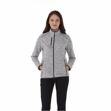 Logo trade promotional gifts image of: Tremblant women's knit jacket