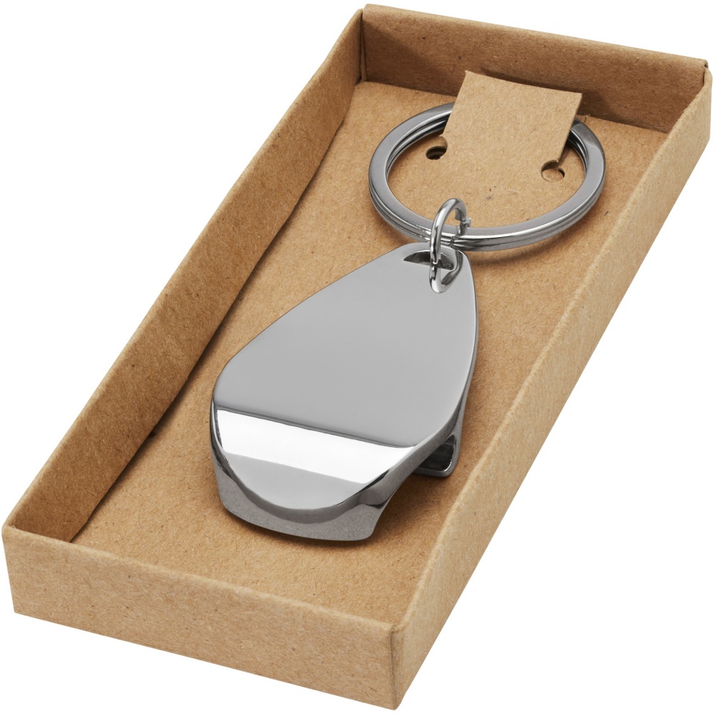 Logo trade promotional merchandise photo of: Don bottle opener keychain