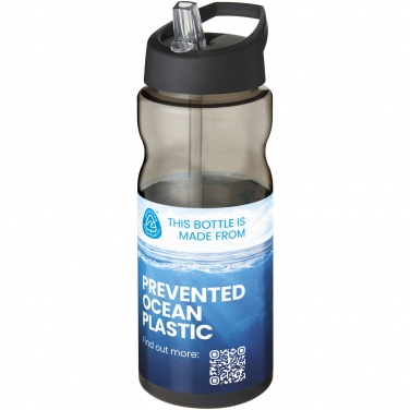 Logo trade advertising product photo of: H2O Active® Eco Base 650 ml spout lid sport bottle