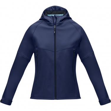 Logo trade corporate gift photo of: Coltan women’s GRS recycled softshell jacket