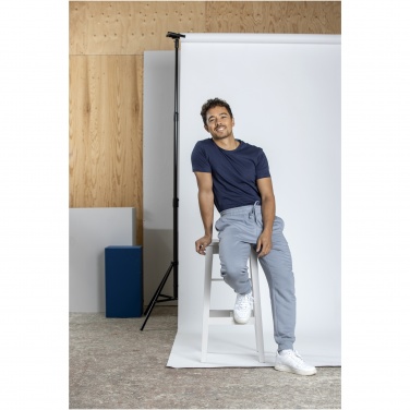 Logo trade promotional giveaway photo of: Azurite short sleeve men’s organic t-shirt