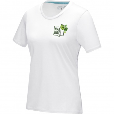 Logotrade corporate gift picture of: Azurite short sleeve women’s organic t-shirt