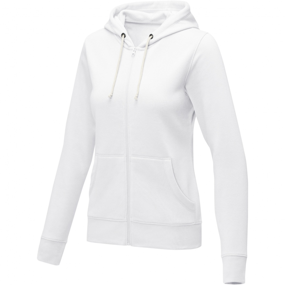 Logo trade promotional gifts image of: Theron women’s full zip hoodie