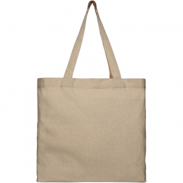 Logo trade corporate gifts picture of: Pheebs 210 g/m² recycled gusset tote bag 13L