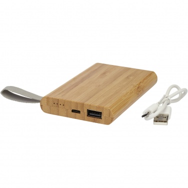 Logotrade advertising product picture of: Tulda 5000 mAh bamboo power bank