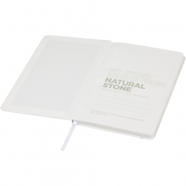 Logo trade advertising products picture of: Breccia A5 stone paper notebook