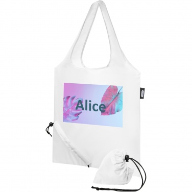 Logo trade promotional merchandise picture of: Sabia RPET foldable tote bag 7L