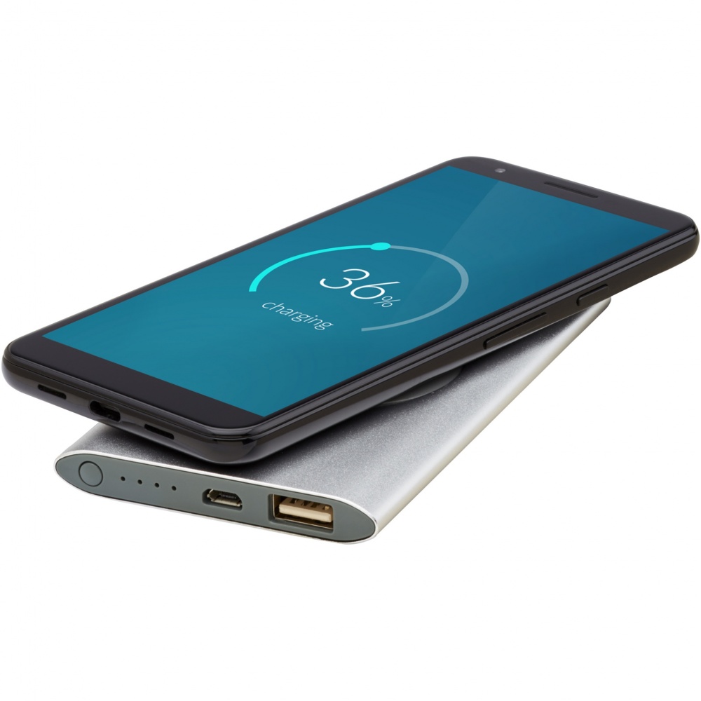 Logotrade business gift image of: Juice 4000mAh wireless power bank 