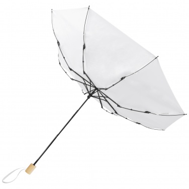 Logo trade promotional products picture of: Birgit 21'' foldable windproof recycled PET umbrella