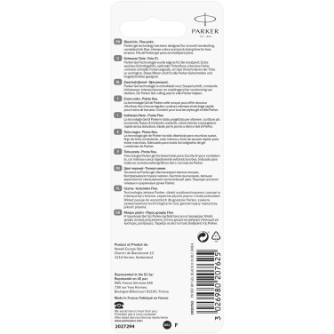 Logotrade advertising product image of: Parker Gel ballpoint pen refill 