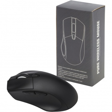 Logo trade promotional item photo of: Pure wireless mouse with antibacterial additive
