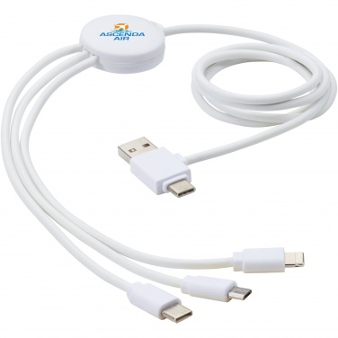 Logotrade promotional giveaway picture of: Pure 5-in-1 charging cable with antibacterial additive