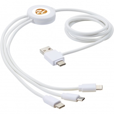 Logo trade promotional items picture of: Pure 5-in-1 charging cable with antibacterial additive