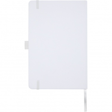 Logo trade promotional product photo of: Honua A5 recycled paper notebook with recycled PET cover