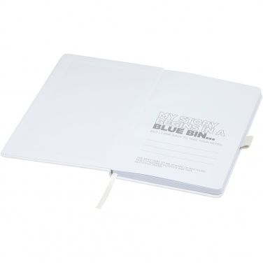 Logotrade promotional gift image of: Honua A5 recycled paper notebook with recycled PET cover