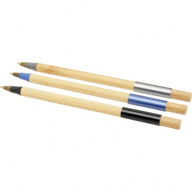 Logotrade promotional gift picture of: Kerf 3-piece bamboo pen set