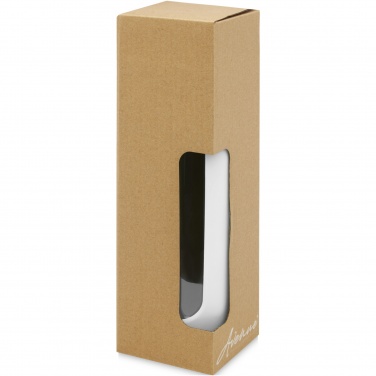 Logo trade promotional giveaways image of: Tidan 600 ml borosilicate glass bottle with silicone grip