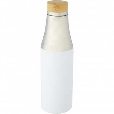 Logo trade business gift photo of: Hulan 540 ml copper vacuum insulated stainless steel bottle with bamboo lid