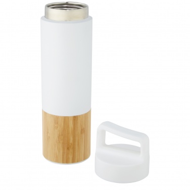 Logotrade advertising products photo of: Torne 540 ml  stainless steel bottle with bamboo outer wall