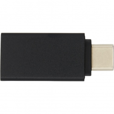 Logo trade promotional gifts picture of: ADAPT aluminum USB-C to USB-A 3.0 adapter