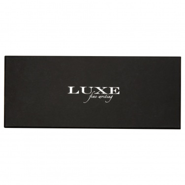 Logo trade promotional giveaways image of: Tactical Dark duo pen gift box