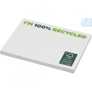 Logo trade promotional gift photo of: Sticky-Mate® recycled sticky notes 100x75 mm