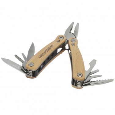 Logotrade promotional items photo of: Anderson 12-function medium wooden multi-tool