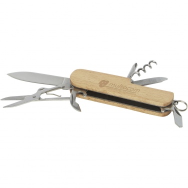 Logotrade promotional merchandise photo of: Richard 7-function wooden pocket knife