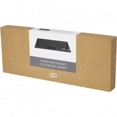 Logo trade promotional merchandise picture of: Hybrid performance Bluetooth keyboard - QWERTY