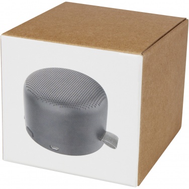 Logo trade promotional item photo of: Loop 5W recycled plastic Bluetooth speaker