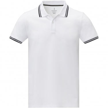 Logo trade advertising product photo of: Amarago short sleeve men's tipping polo