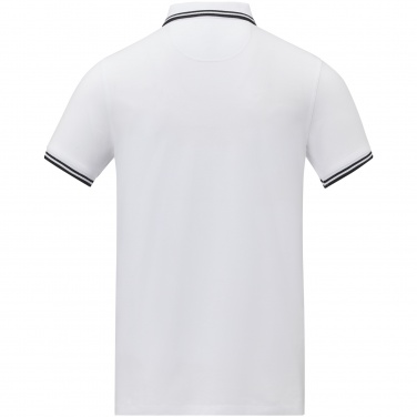 Logotrade corporate gift picture of: Amarago short sleeve men's tipping polo