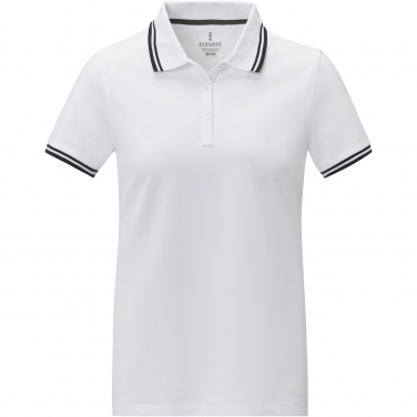 Logo trade advertising products picture of: Amarago short sleeve women's tipping polo
