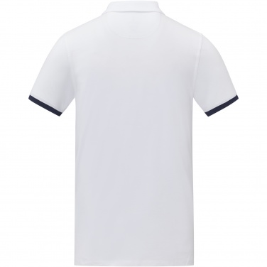 Logo trade business gift photo of: Morgan short sleeve men's duotone polo