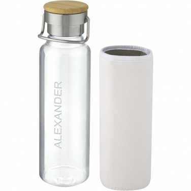 Logotrade promotional merchandise image of: Thor 660 ml glass bottle with neoprene sleeve