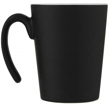 Logo trade advertising product photo of: Oli 360 ml ceramic mug with handle