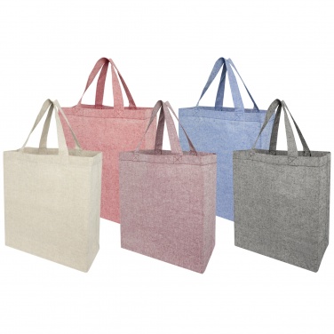 Logotrade advertising product picture of: Pheebs 150 g/m² recycled gusset tote bag 13L