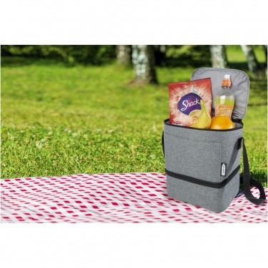Logo trade corporate gift photo of: Tundra 9-can GRS RPET lunch cooler bag 9L