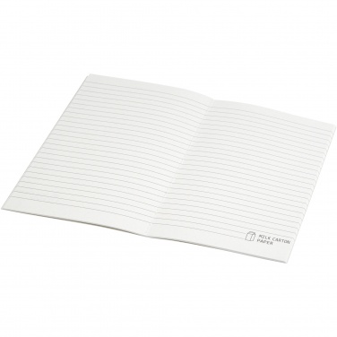 Logo trade promotional item photo of: Dairy Dream A5 size reference recycled milk cartons cahier notebook