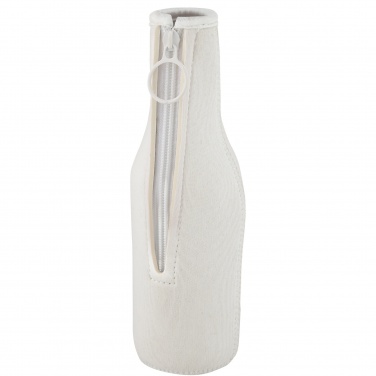 Logo trade promotional items image of: Fris recycled neoprene bottle sleeve holder